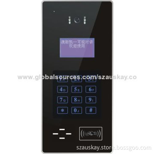Video Door Phone, 7-inch TFT Screen, Buttons and Touch the Keys for Your Options